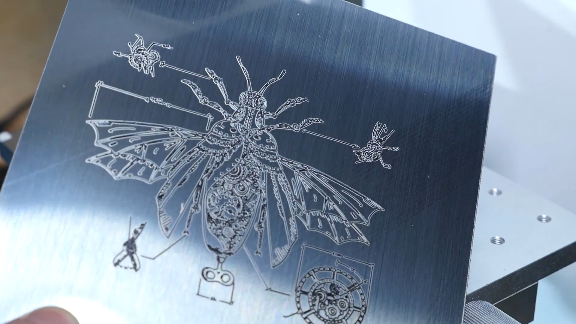 laser engraving metal